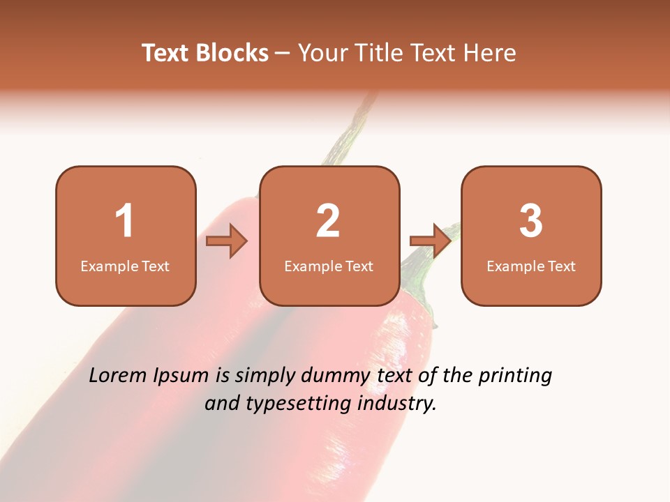 Ern Chili Essen PowerPoint Template