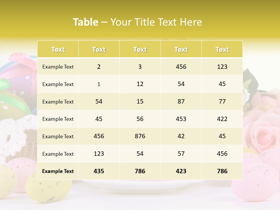 Fresh Cutlery Dinner PowerPoint Template