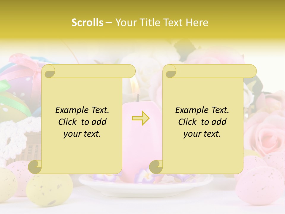 Fresh Cutlery Dinner PowerPoint Template