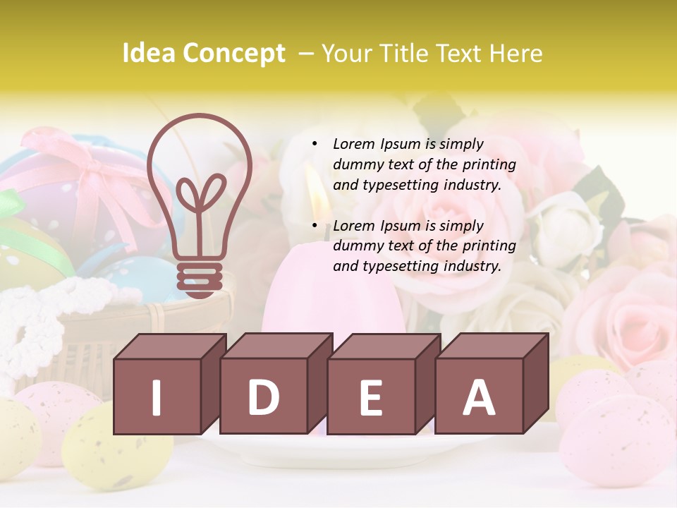 Fresh Cutlery Dinner PowerPoint Template