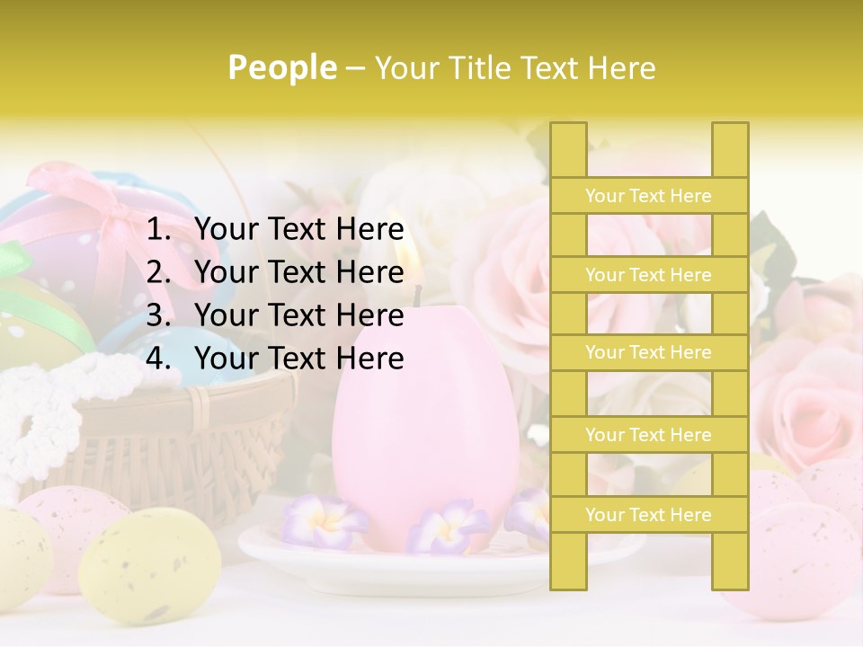 Fresh Cutlery Dinner PowerPoint Template