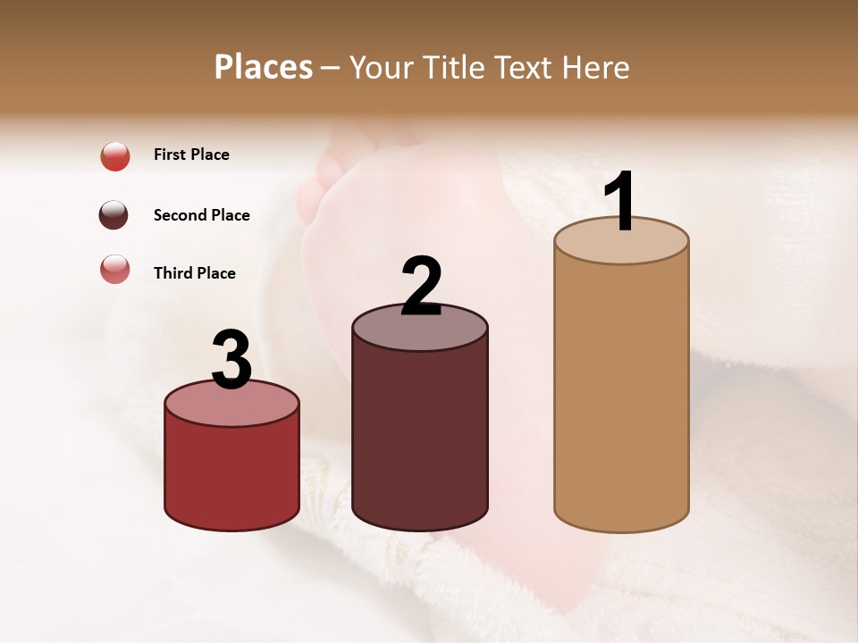 Feet Healthy Isolated PowerPoint Template