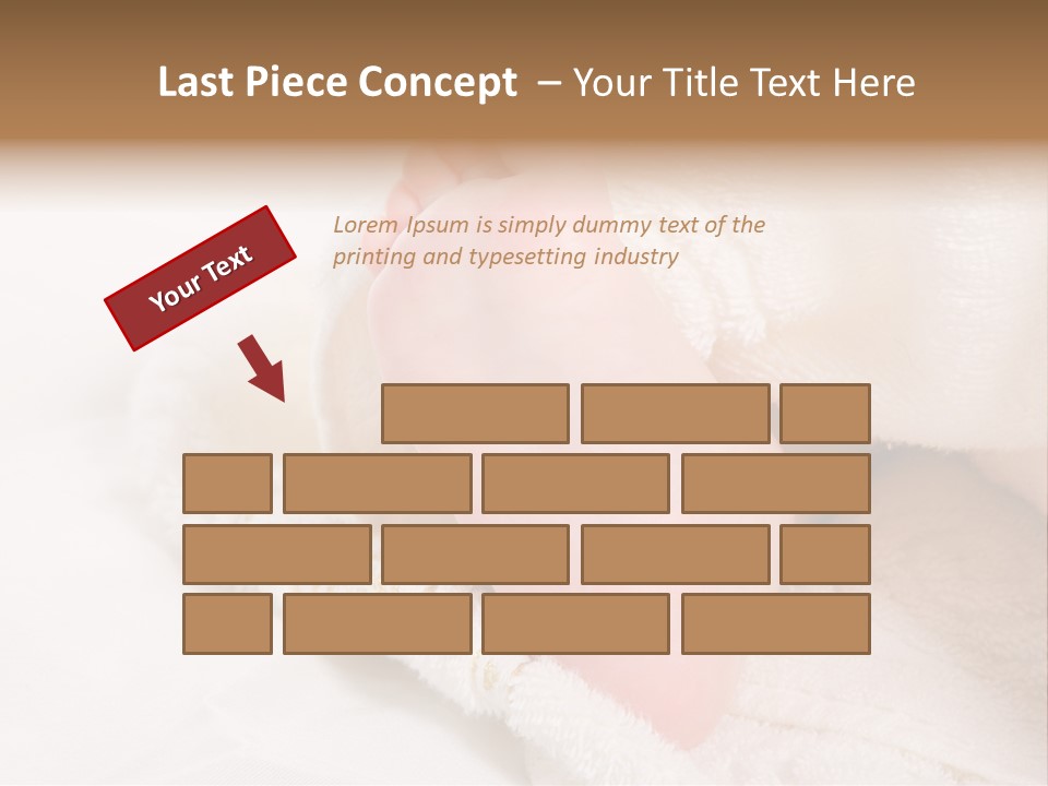 Feet Healthy Isolated PowerPoint Template