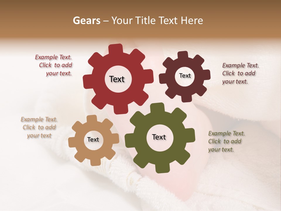 Feet Healthy Isolated PowerPoint Template