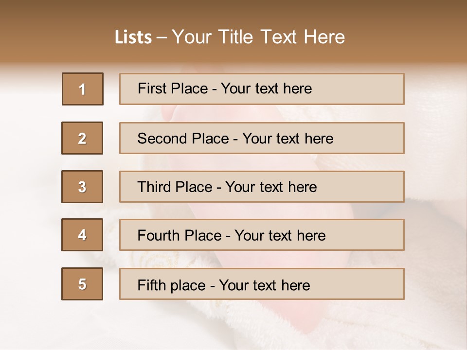Feet Healthy Isolated PowerPoint Template
