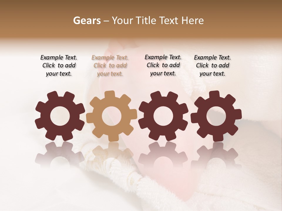 Feet Healthy Isolated PowerPoint Template