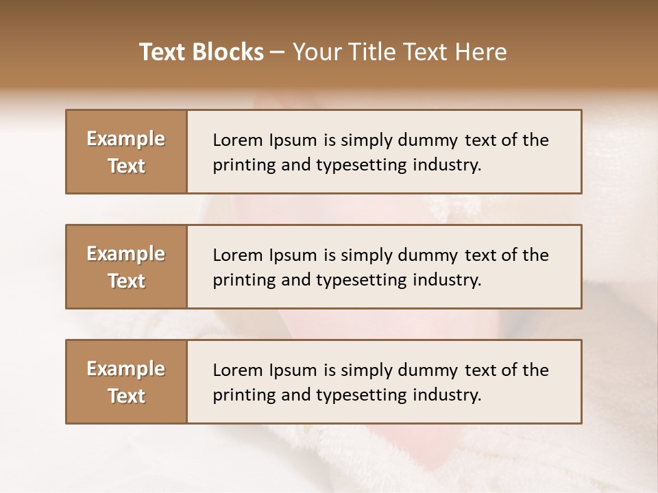 Feet Healthy Isolated PowerPoint Template