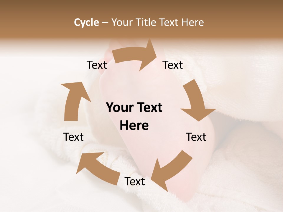 Feet Healthy Isolated PowerPoint Template