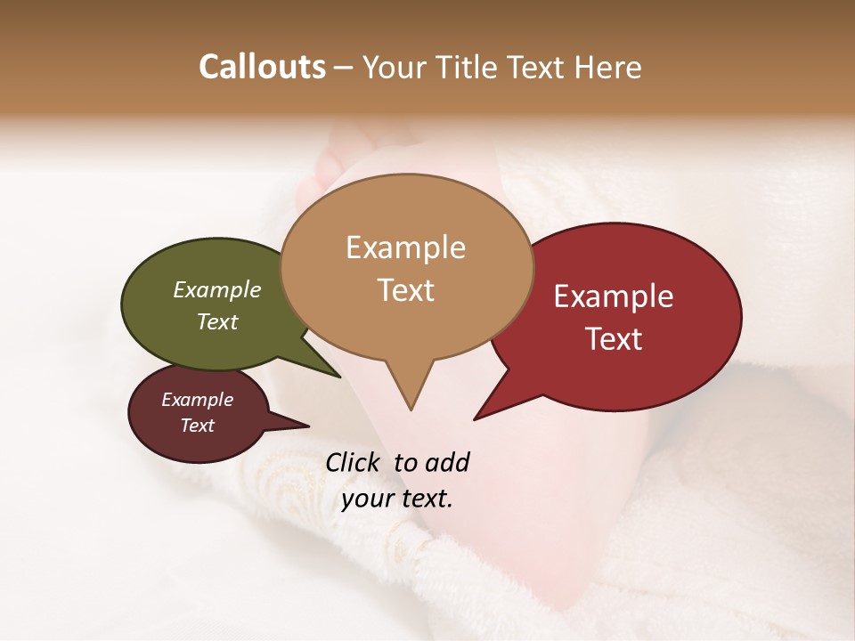 Feet Healthy Isolated PowerPoint Template