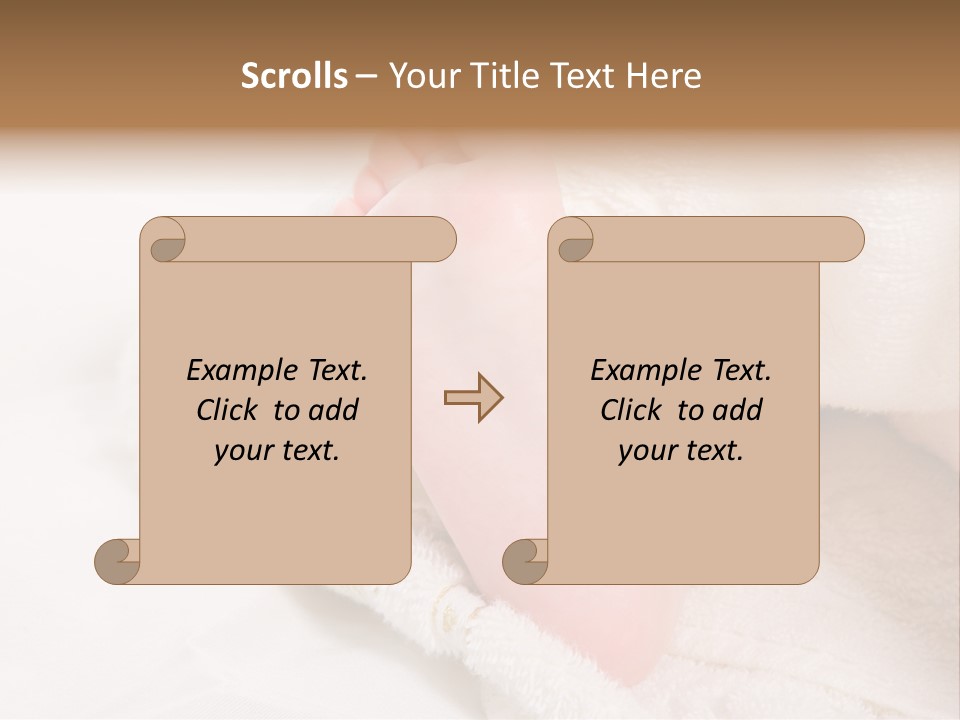 Feet Healthy Isolated PowerPoint Template