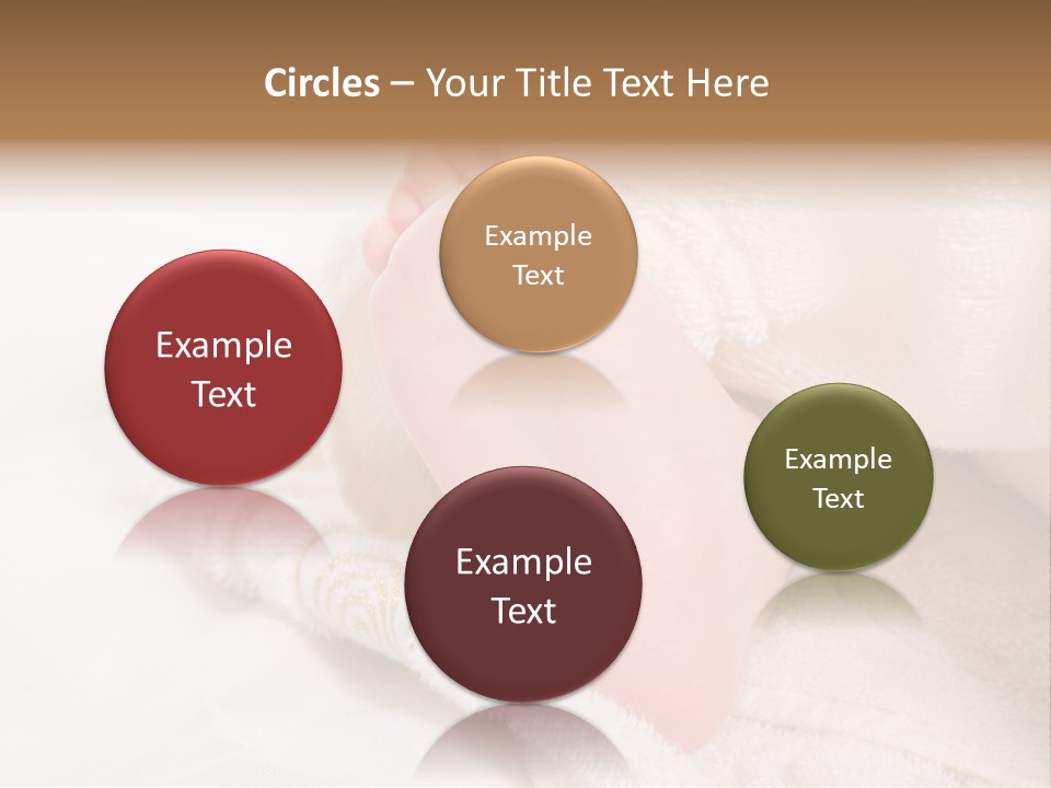 Feet Healthy Isolated PowerPoint Template