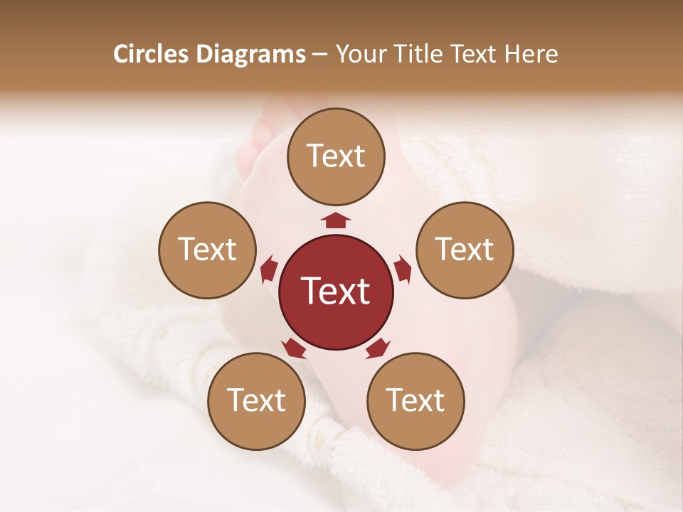 Feet Healthy Isolated PowerPoint Template