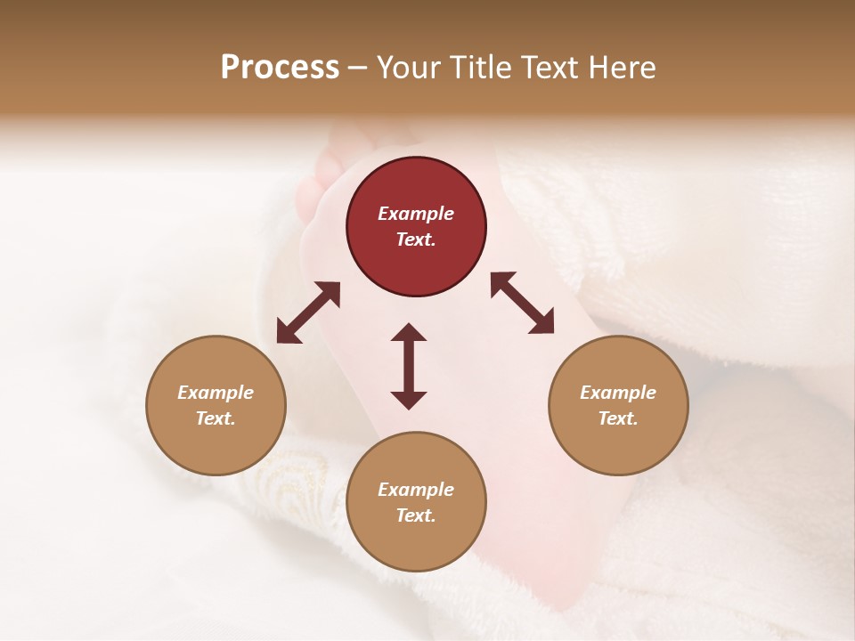 Feet Healthy Isolated PowerPoint Template