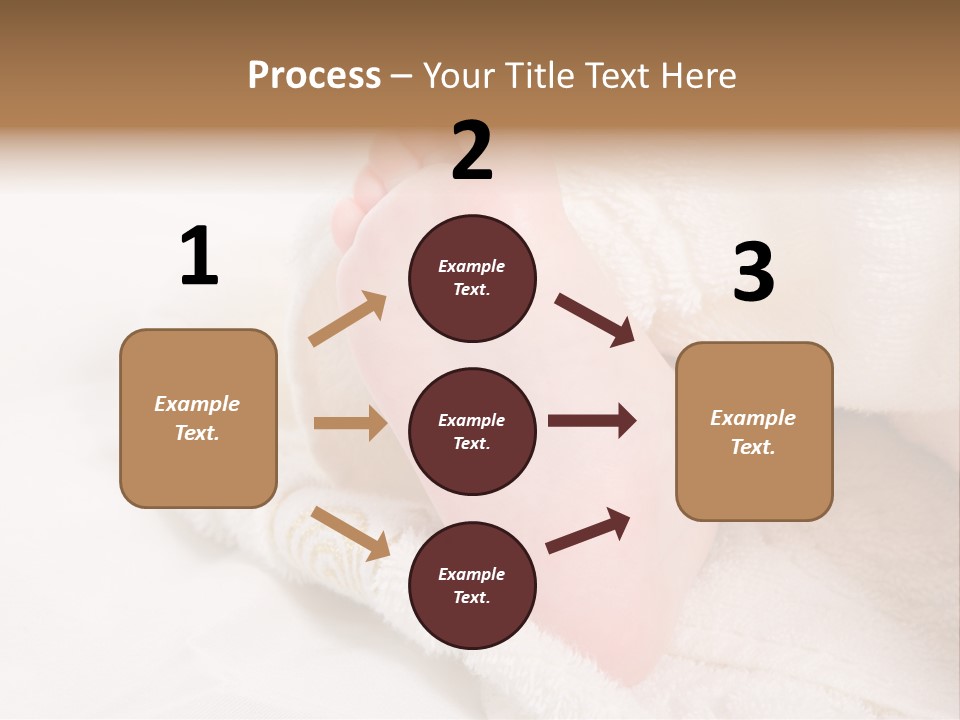 Feet Healthy Isolated PowerPoint Template