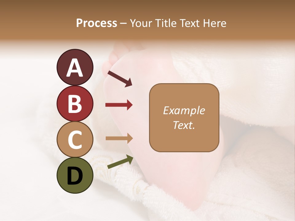 Feet Healthy Isolated PowerPoint Template