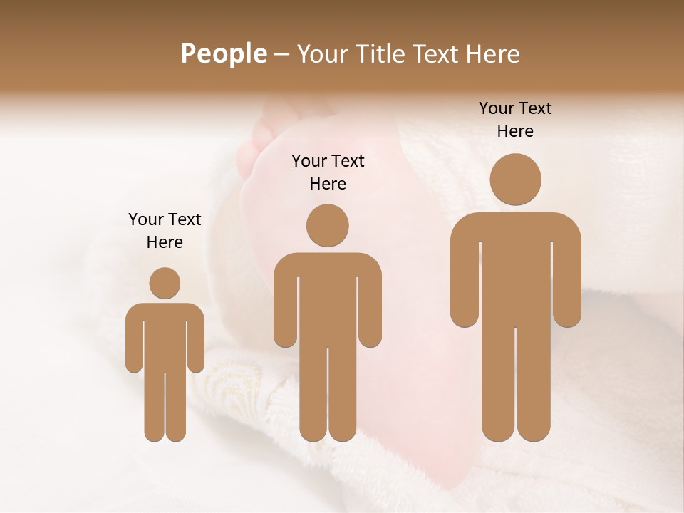 Feet Healthy Isolated PowerPoint Template