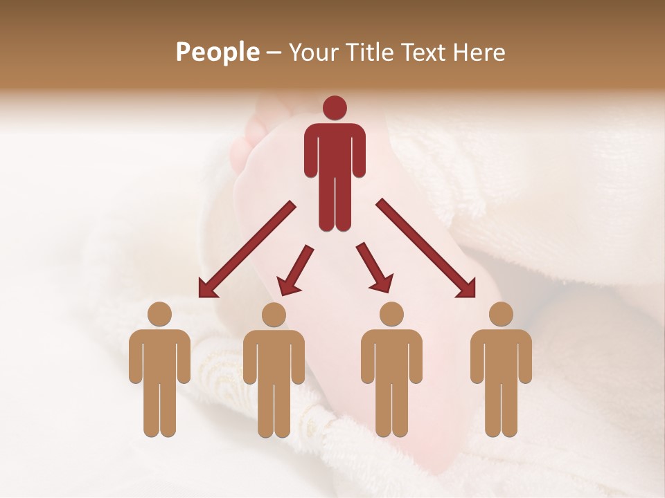 Feet Healthy Isolated PowerPoint Template