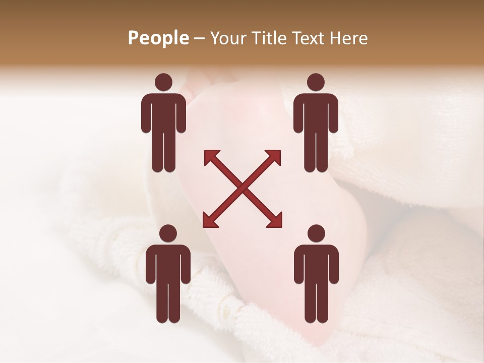 Feet Healthy Isolated PowerPoint Template