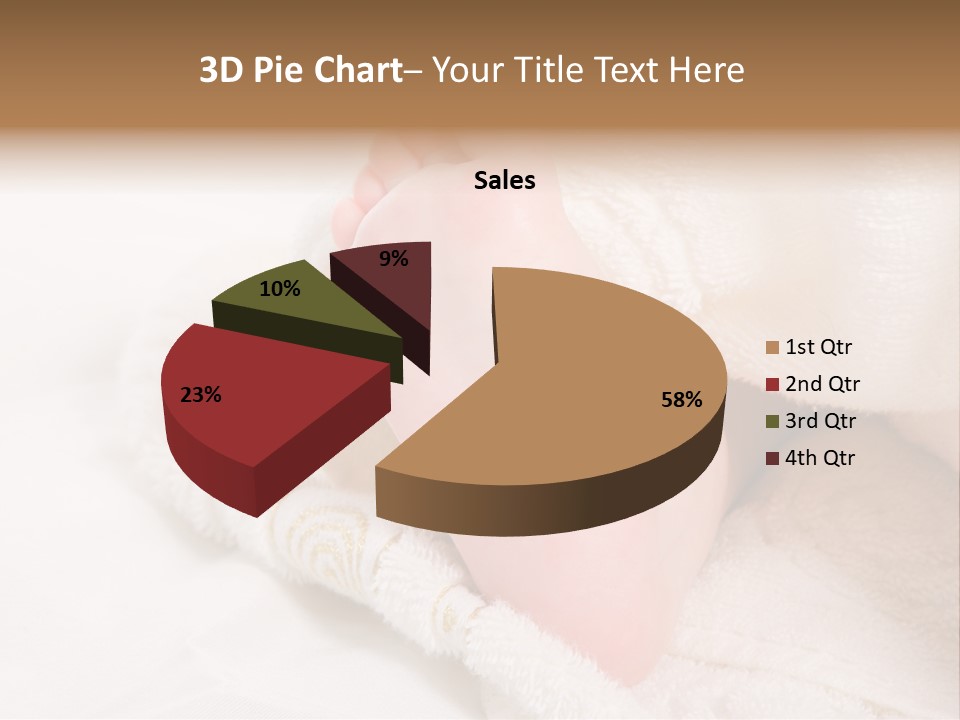 Feet Healthy Isolated PowerPoint Template