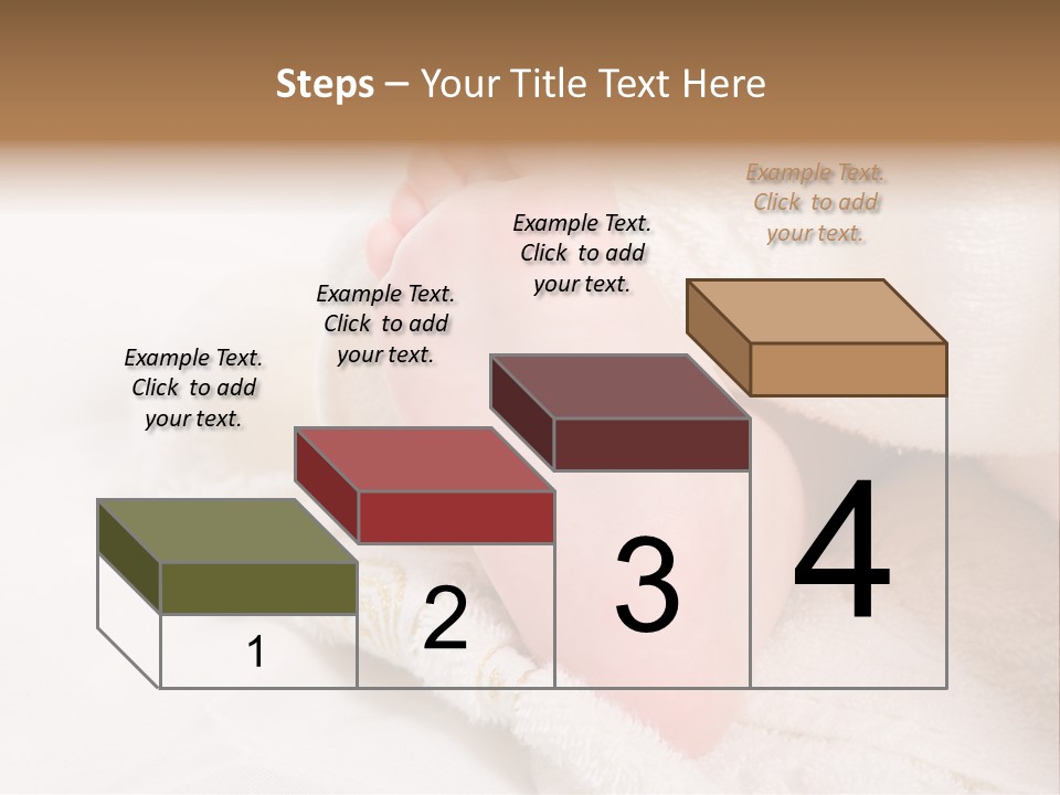 Feet Healthy Isolated PowerPoint Template