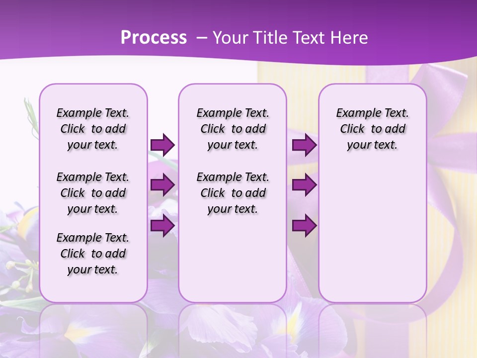 Ribbon Bow Present PowerPoint Template