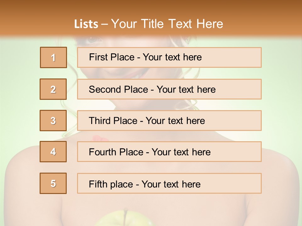 Wellbeing Vitality Beauty PowerPoint Template