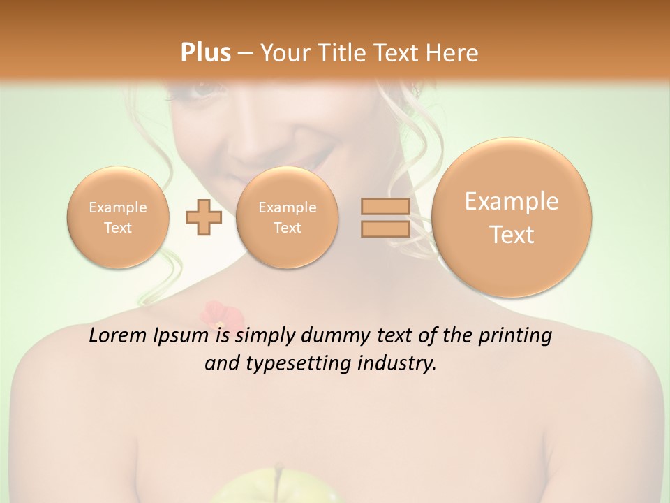 Wellbeing Vitality Beauty PowerPoint Template