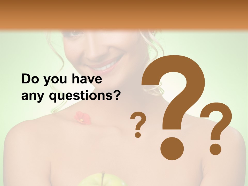 Wellbeing Vitality Beauty PowerPoint Template