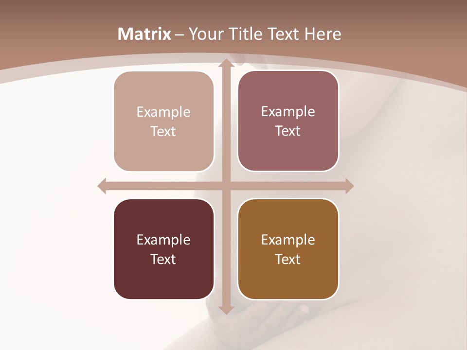 Embarazo Cari Nacer PowerPoint Template