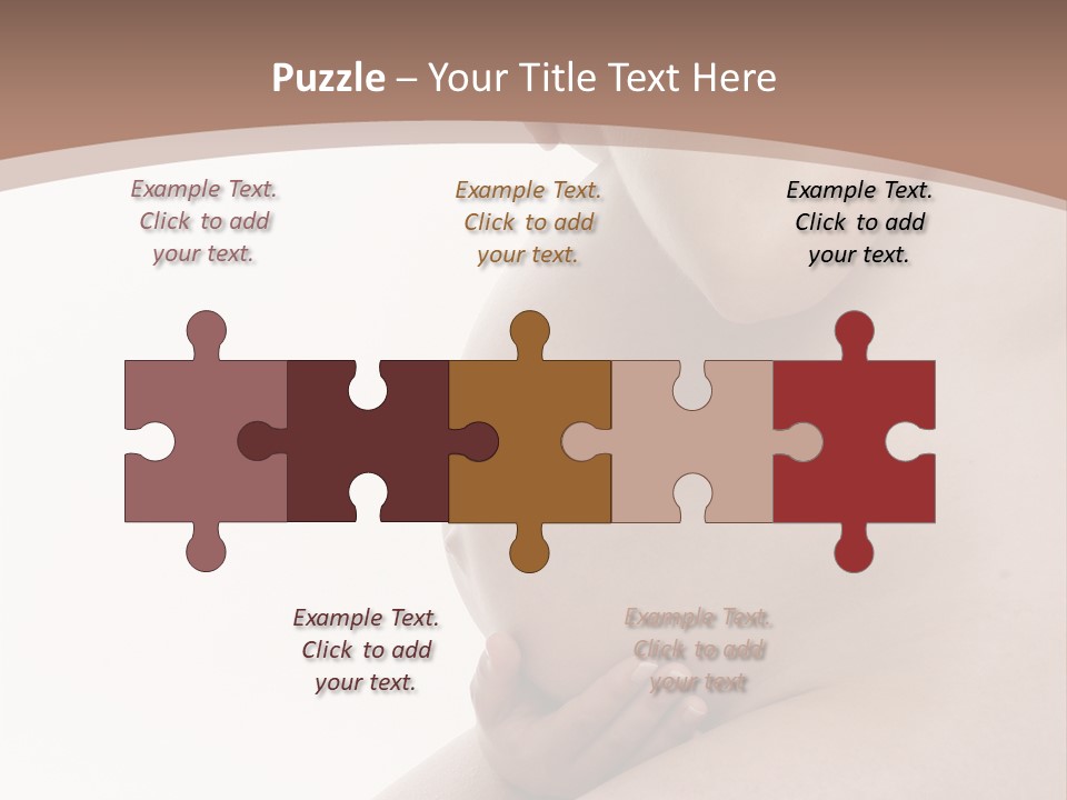 Embarazo Cari Nacer PowerPoint Template