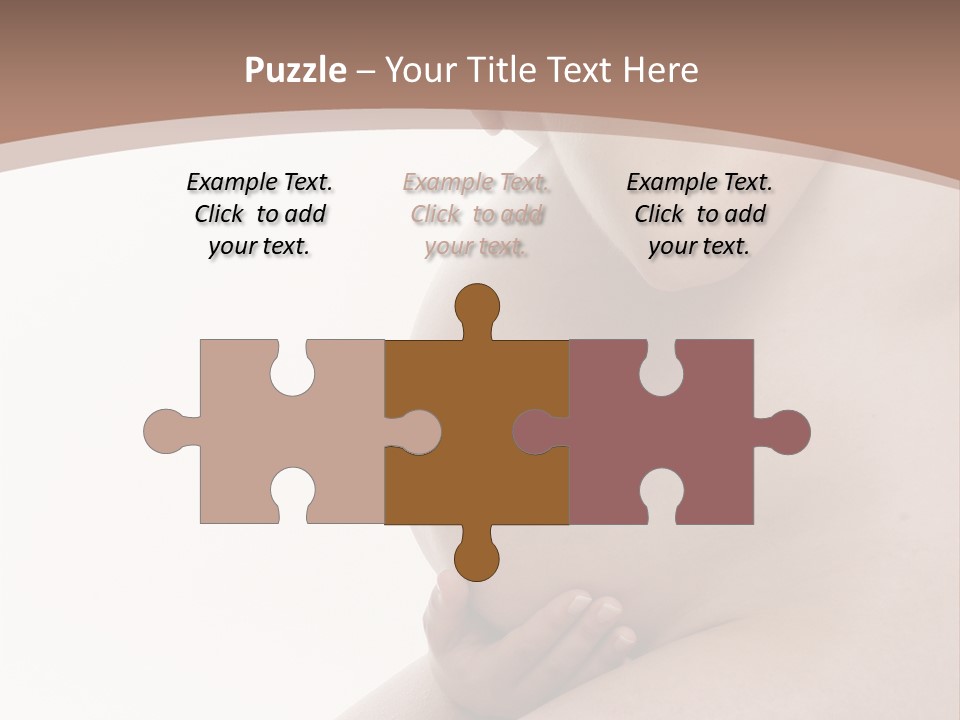 Embarazo Cari Nacer PowerPoint Template