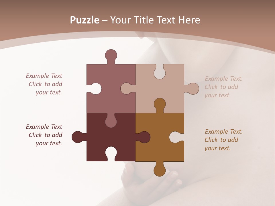 Embarazo Cari Nacer PowerPoint Template