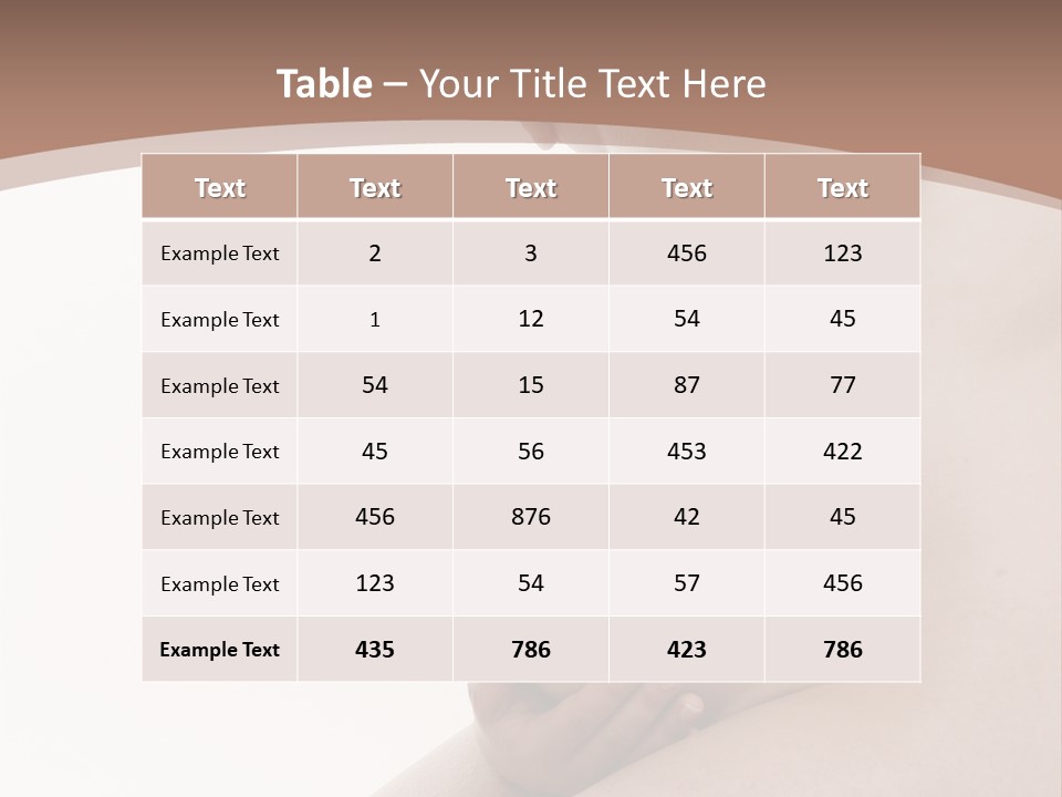 Embarazo Cari Nacer PowerPoint Template