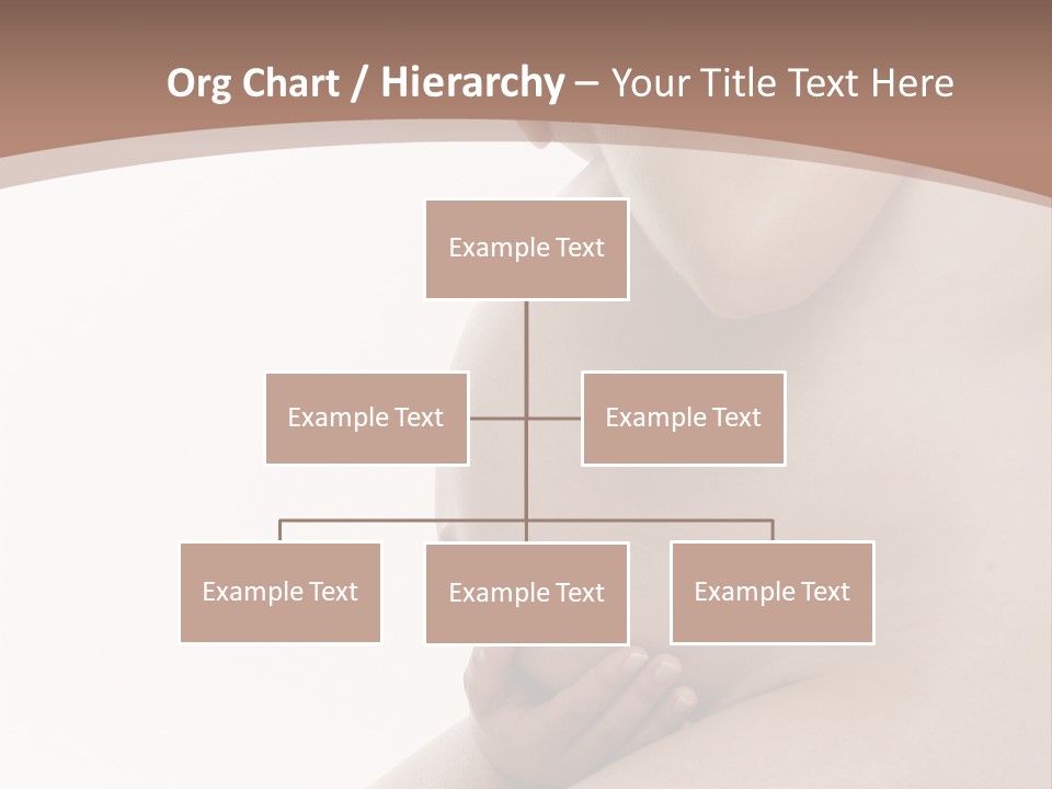 Embarazo Cari Nacer PowerPoint Template