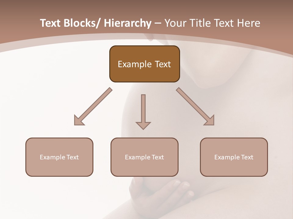 Embarazo Cari Nacer PowerPoint Template