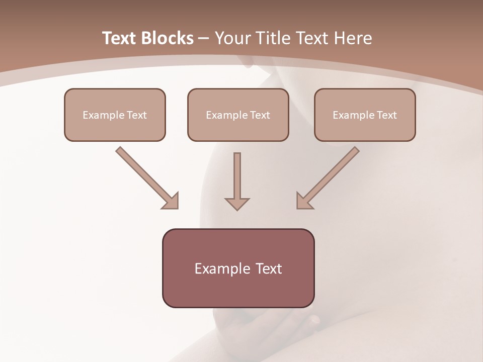 Embarazo Cari Nacer PowerPoint Template