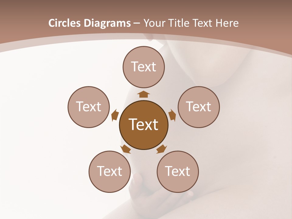 Embarazo Cari Nacer PowerPoint Template