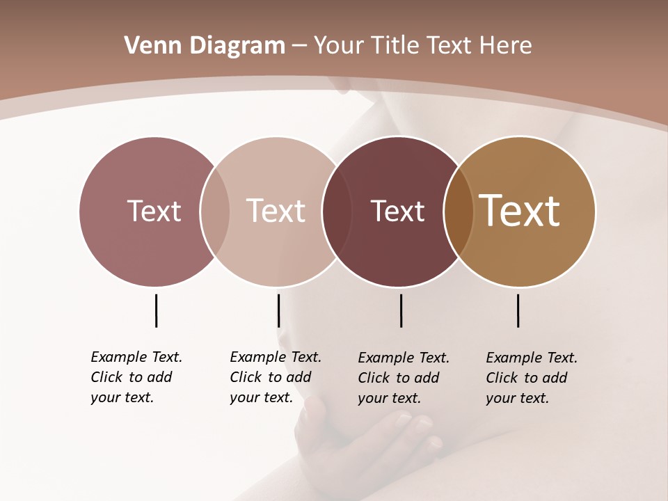 Embarazo Cari Nacer PowerPoint Template