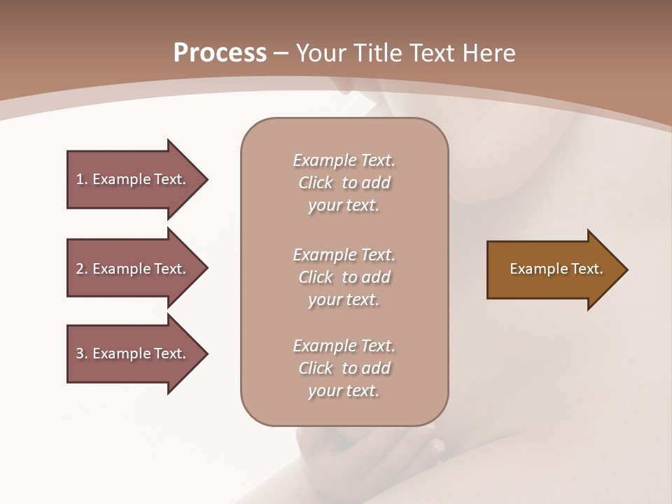Embarazo Cari Nacer PowerPoint Template