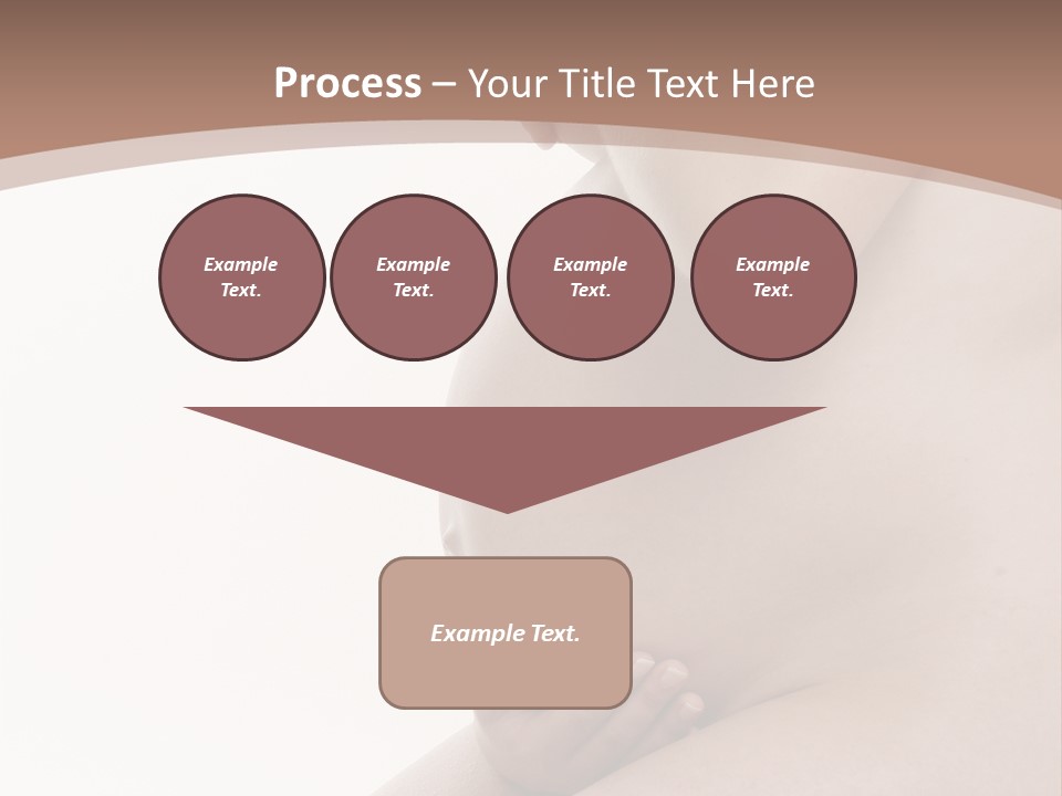 Embarazo Cari Nacer PowerPoint Template