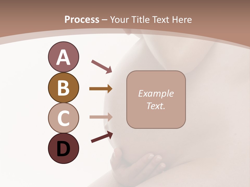 Embarazo Cari Nacer PowerPoint Template