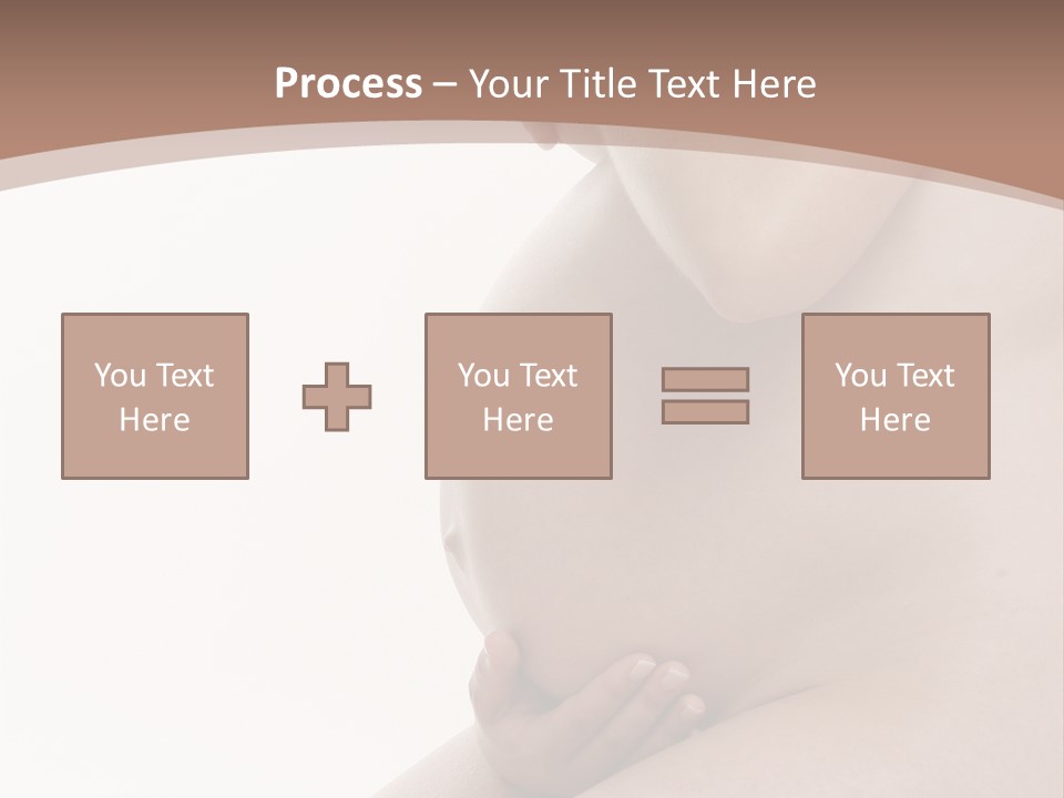 Embarazo Cari Nacer PowerPoint Template