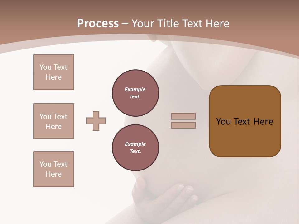 Embarazo Cari Nacer PowerPoint Template