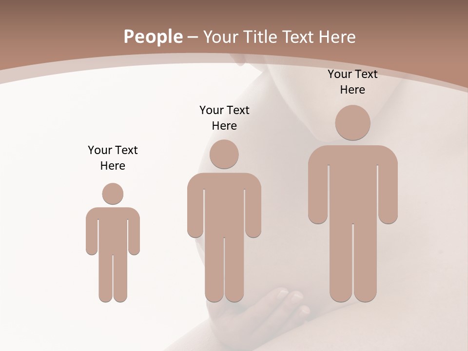 Embarazo Cari Nacer PowerPoint Template