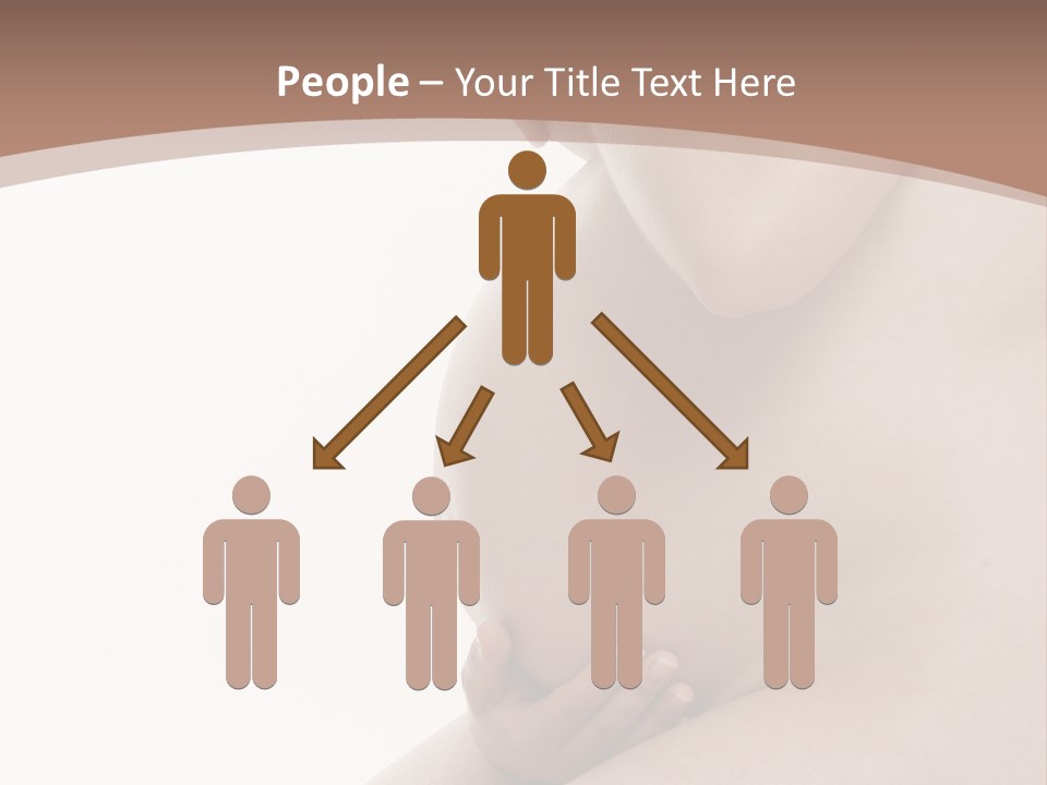 Embarazo Cari Nacer PowerPoint Template