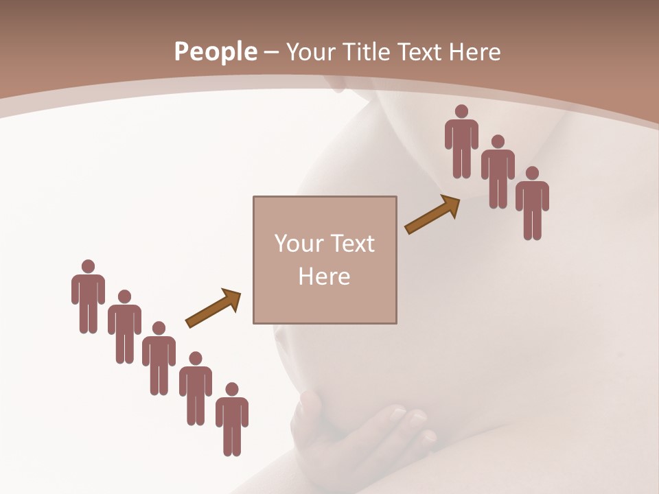 Embarazo Cari Nacer PowerPoint Template