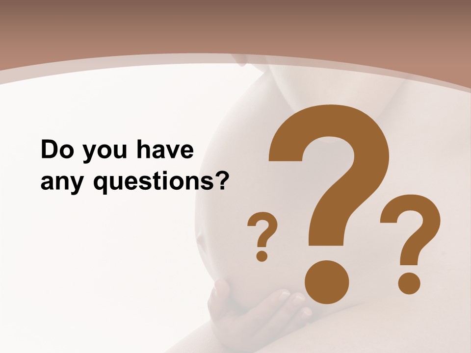 Embarazo Cari Nacer PowerPoint Template