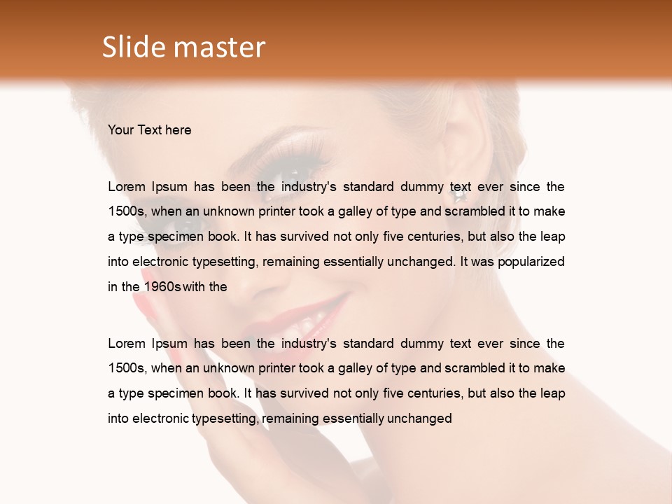 Healthy Treatment Beautiful PowerPoint Template