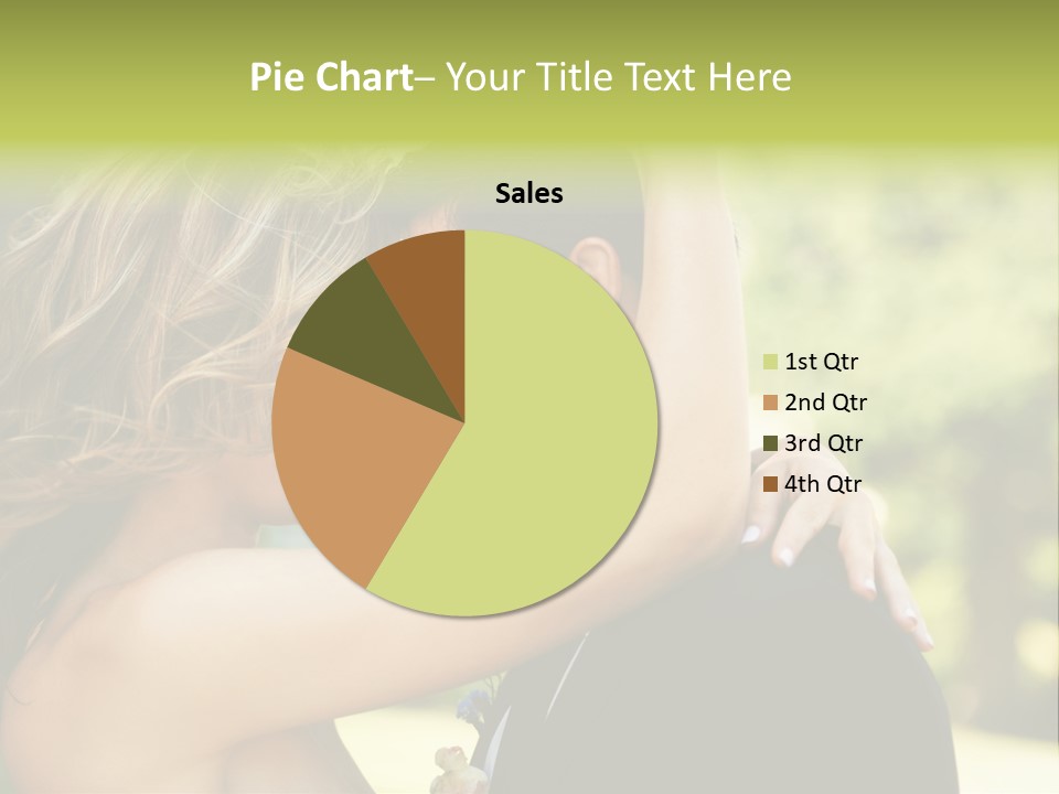 Smiling Looking Person PowerPoint Template