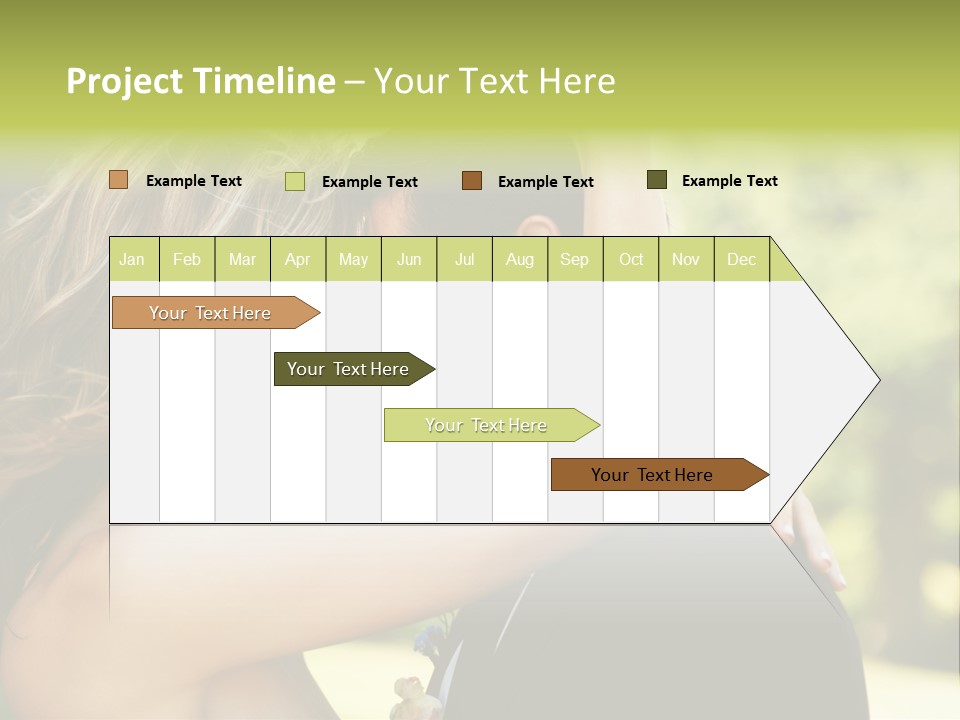 Smiling Looking Person PowerPoint Template